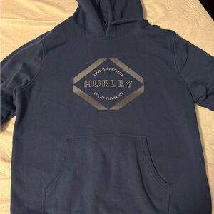 Hurley Navy Sweatshirt with Logo